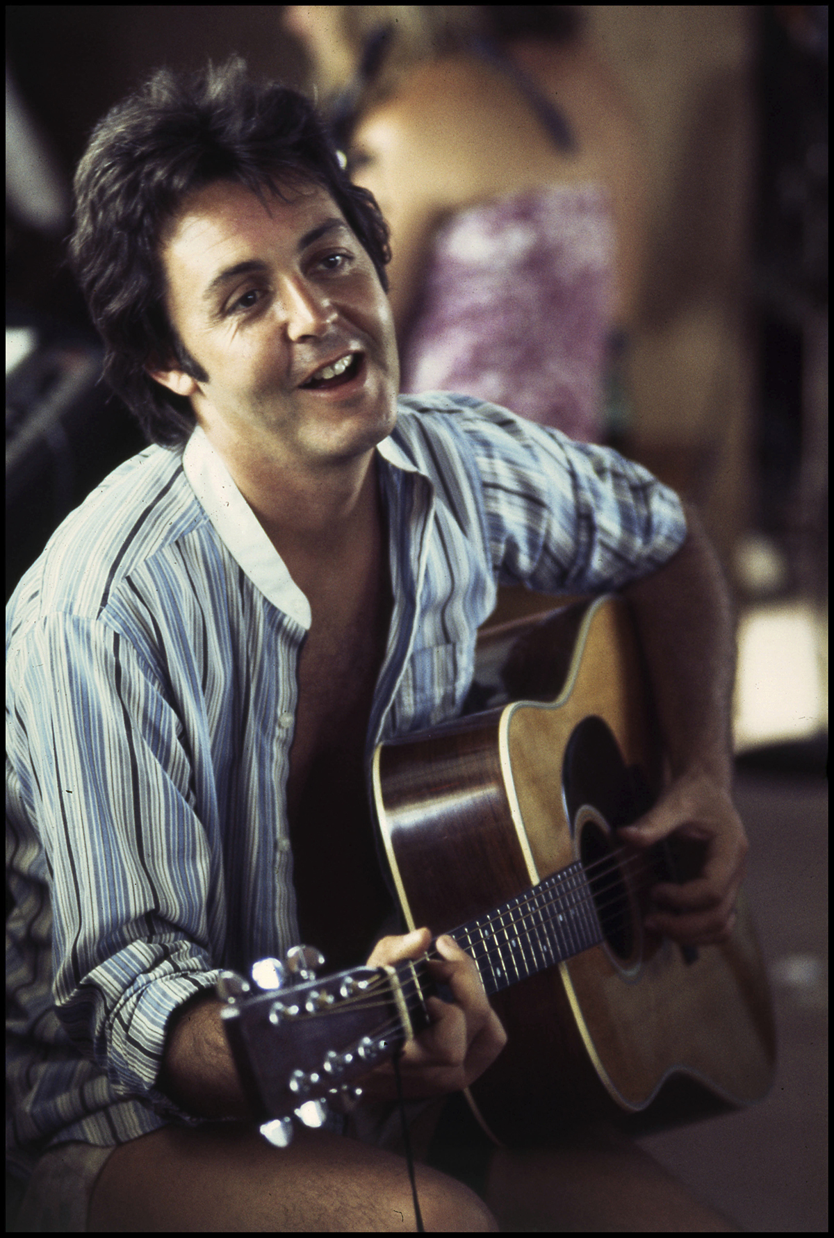 Paul McCartney, en los años 70.