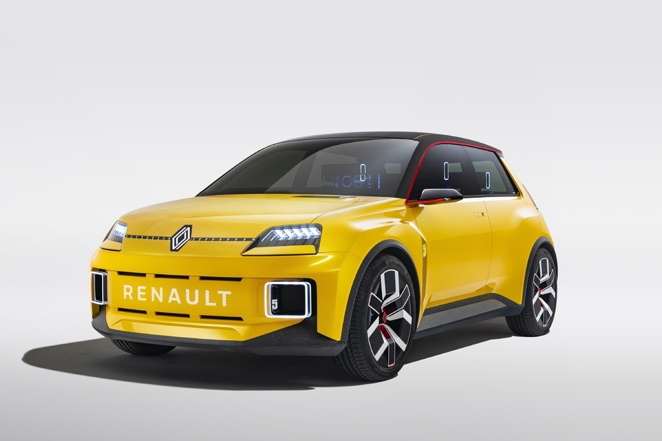 Boceto del futuro Renault 5 elctrico que llega en 2023