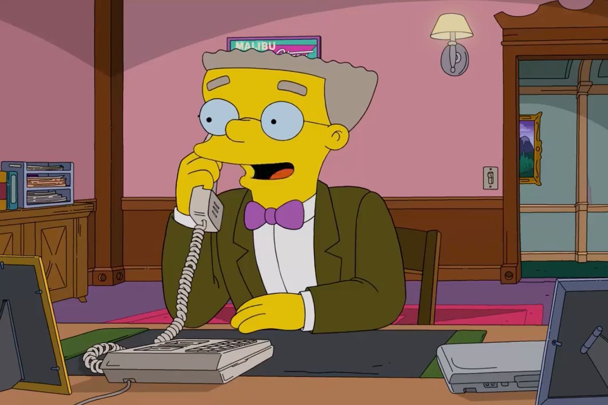 Los Simpson mostrarn por primera vez un novio de Smithers