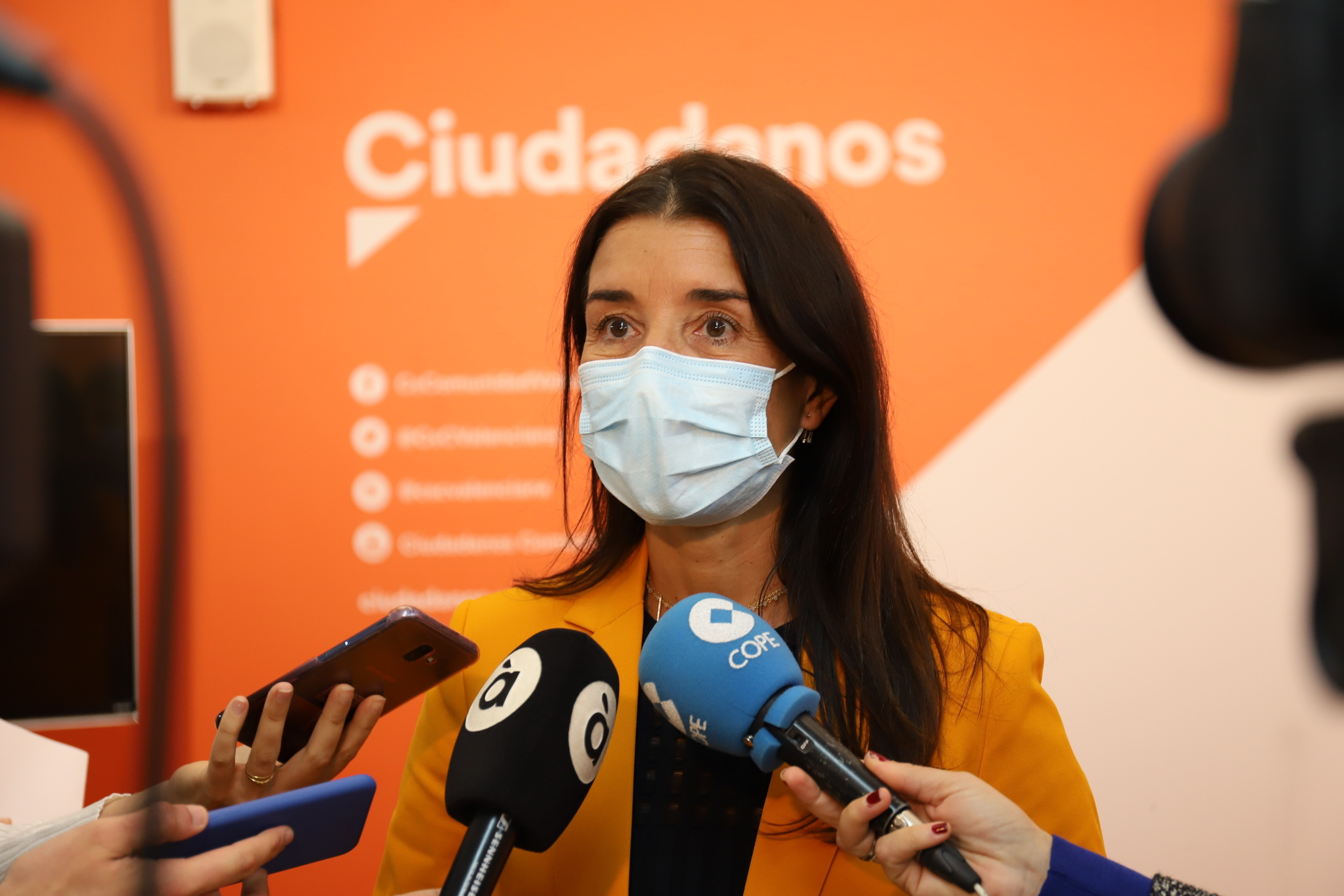 Ruth Merino, portavoz de Ciudadanos en las Cortes Valencianas.