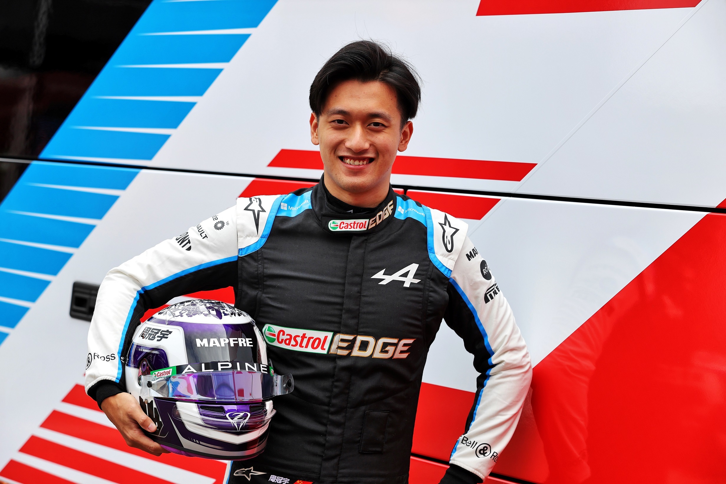 Zhou, el pasado julio, durante el GP de Austria.