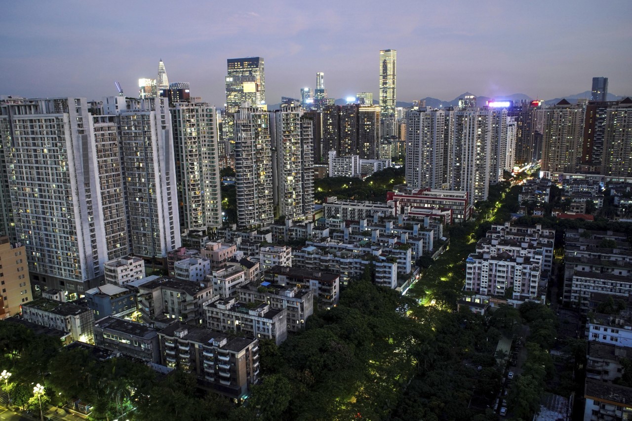 Vista de la ciudad de Shenzhen