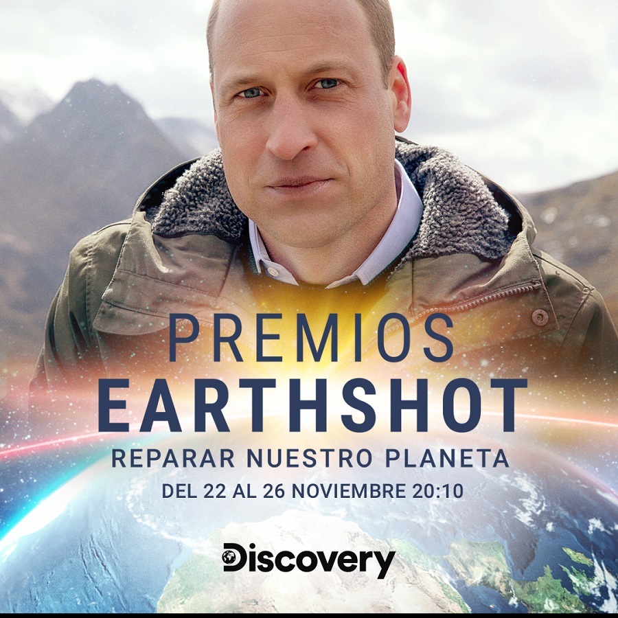El prncipe Guillermo conduce junto a David Attenborough la serie Premios Earthshot: Reparar nuestro planeta