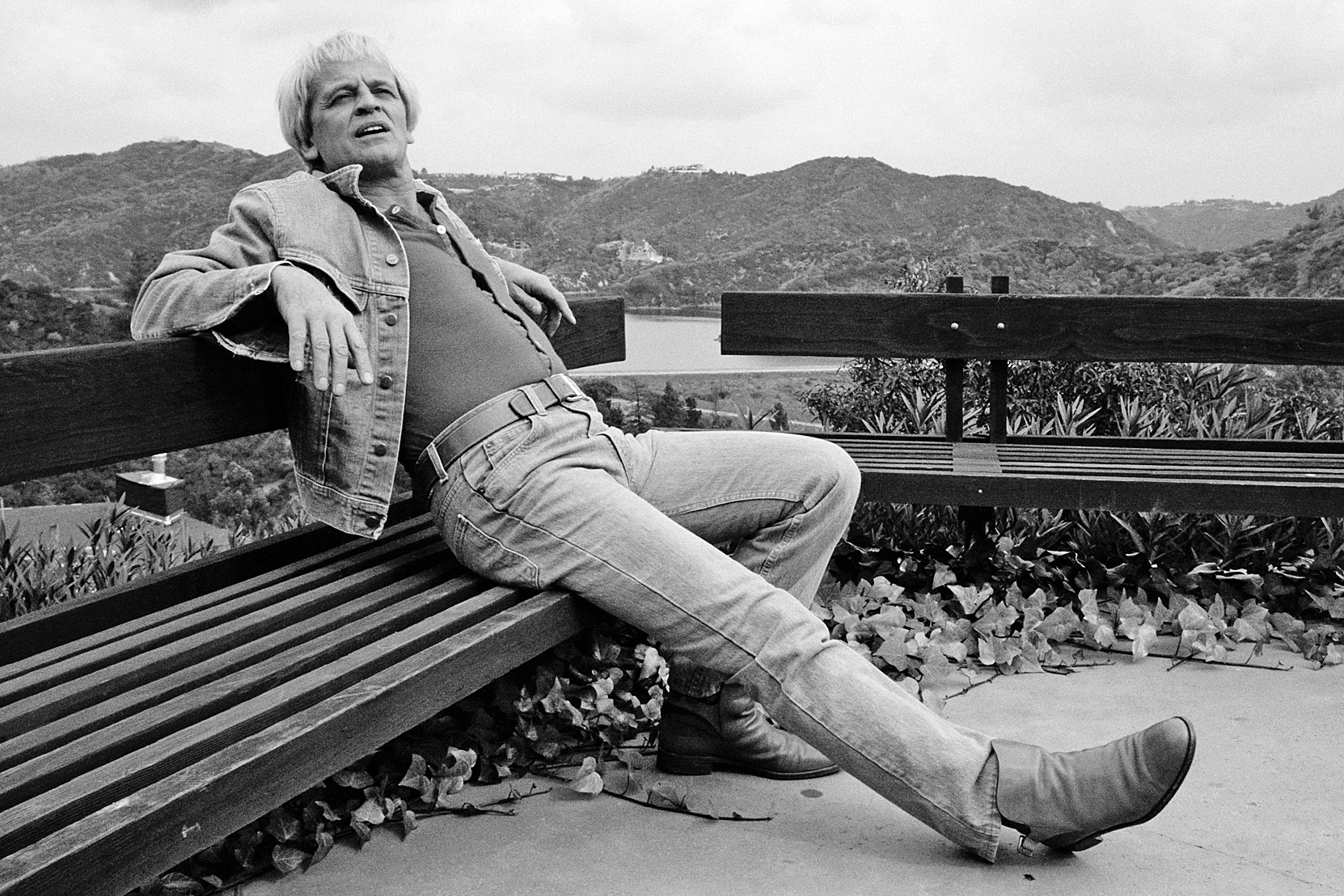 Klaus Kinski (1926-1991), fotografiado en 1982 en Los ngeles.