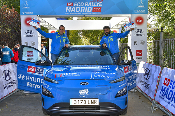 Los equipos castellonenses triunfan en el EDP Eco Rallye de Madrid