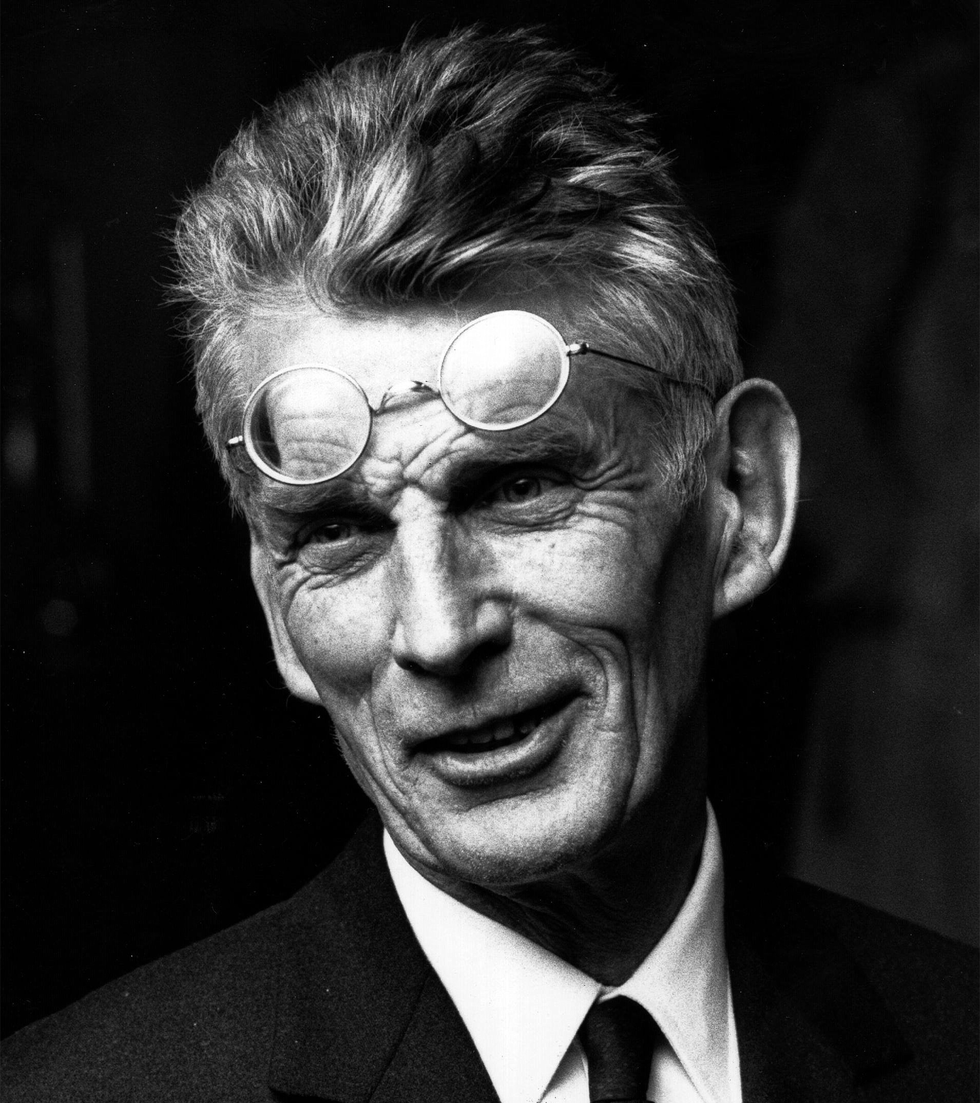 El escritor irlandés Samuel Beckett.