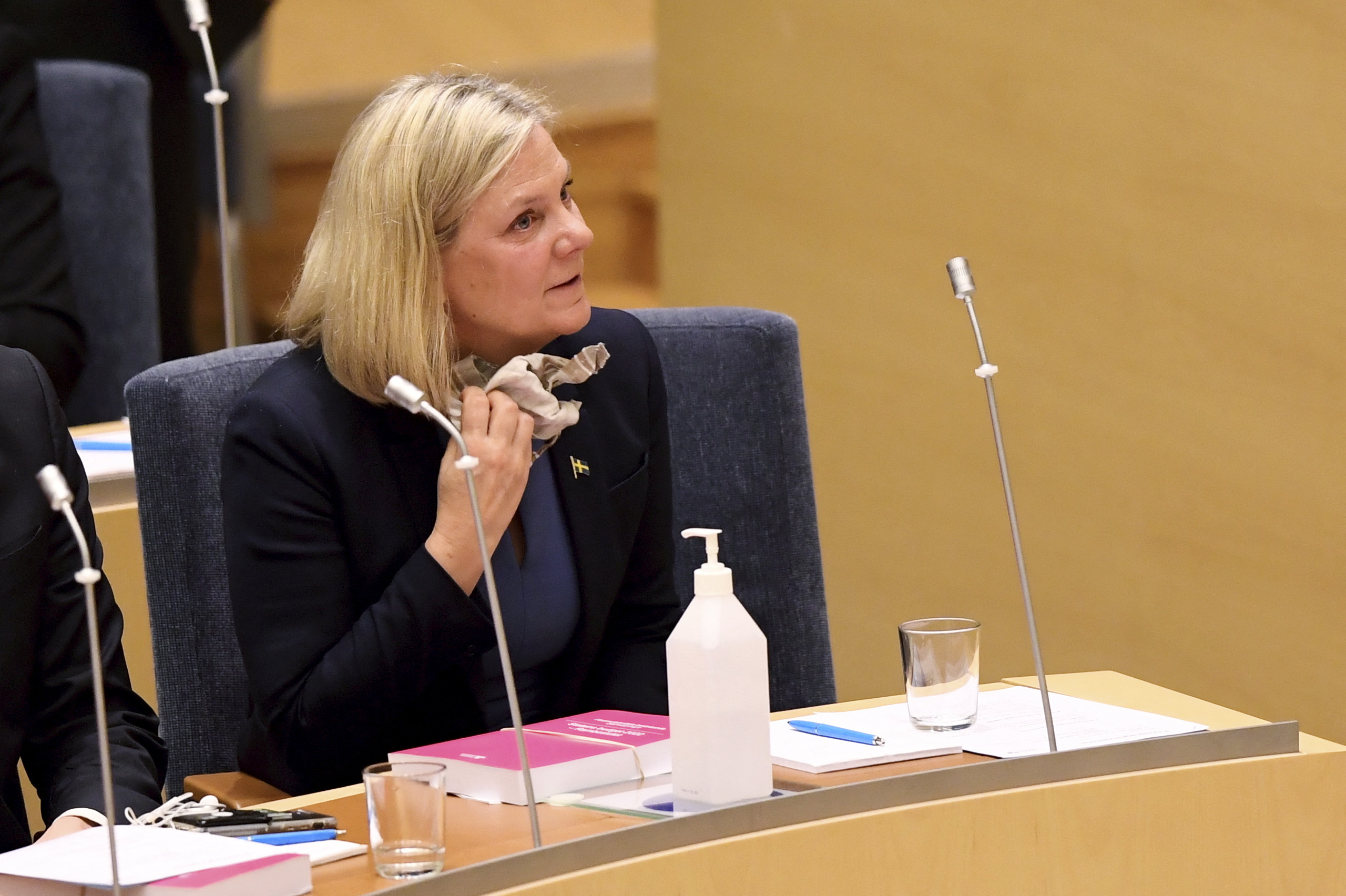 La nueva 'premier' sueca, Magdalena Andersson.
