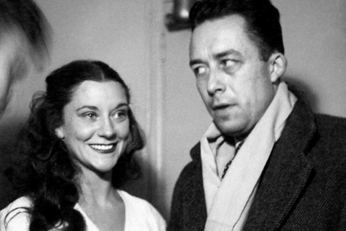María Casares, con Albert Camus.