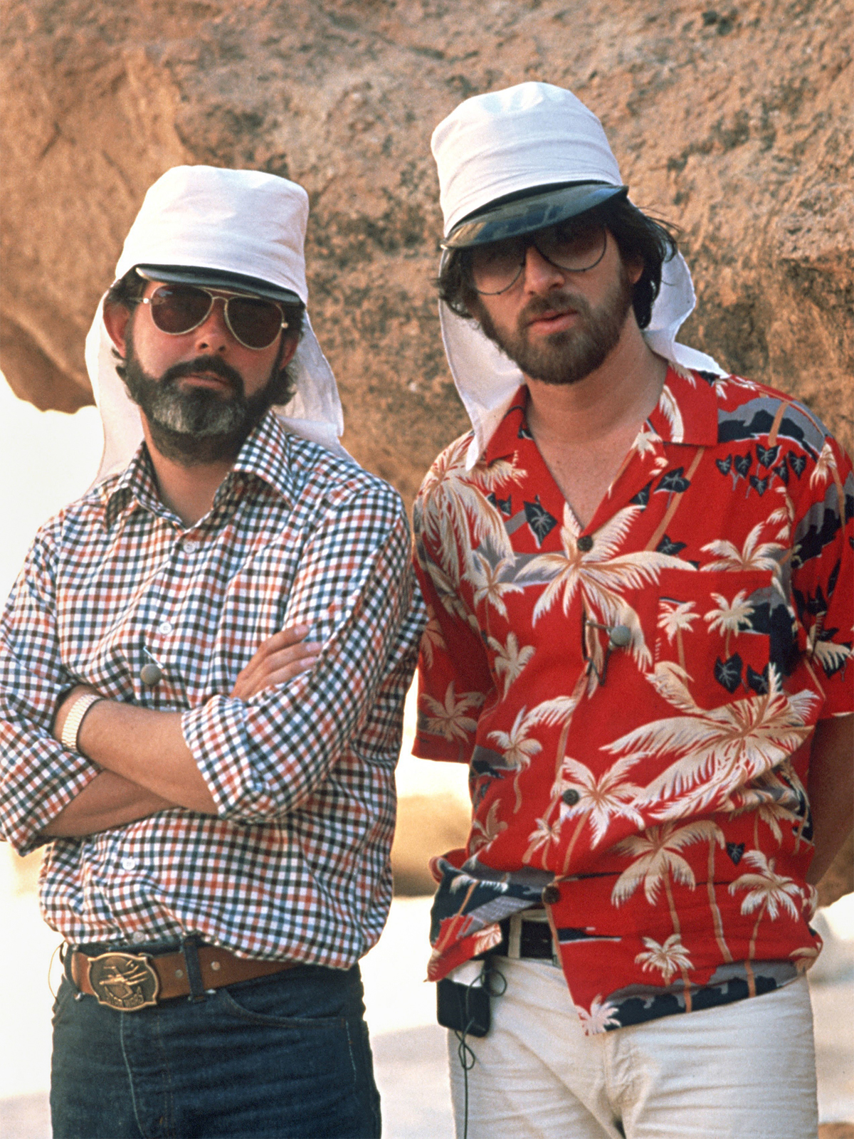 Spielberg y Lucas, en 1981.