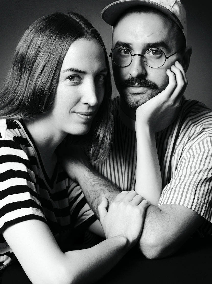 Marina Casal y Andrés Gallardo, creadores de la marca Andrés Gallardo