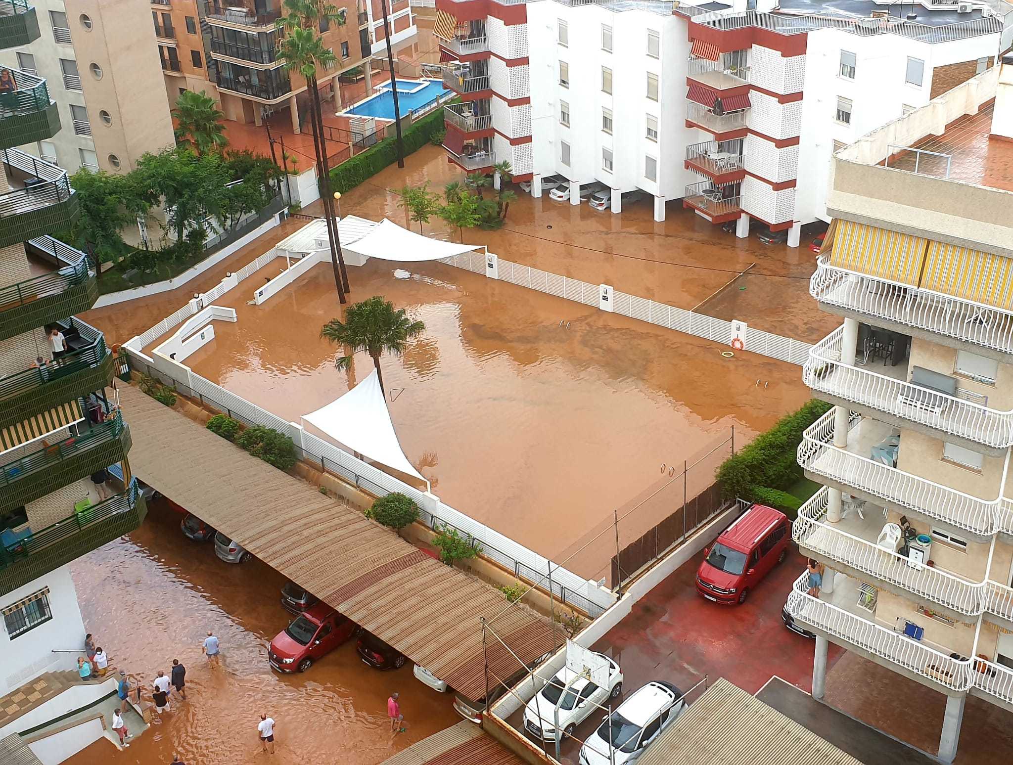 Inundaciones de septiembre en Benicàssim.