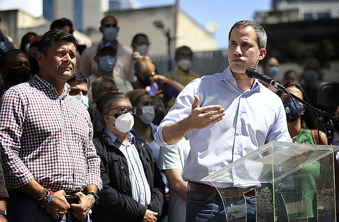 Juan Guaidó se pronuncia sobre los resultados en Barinas.