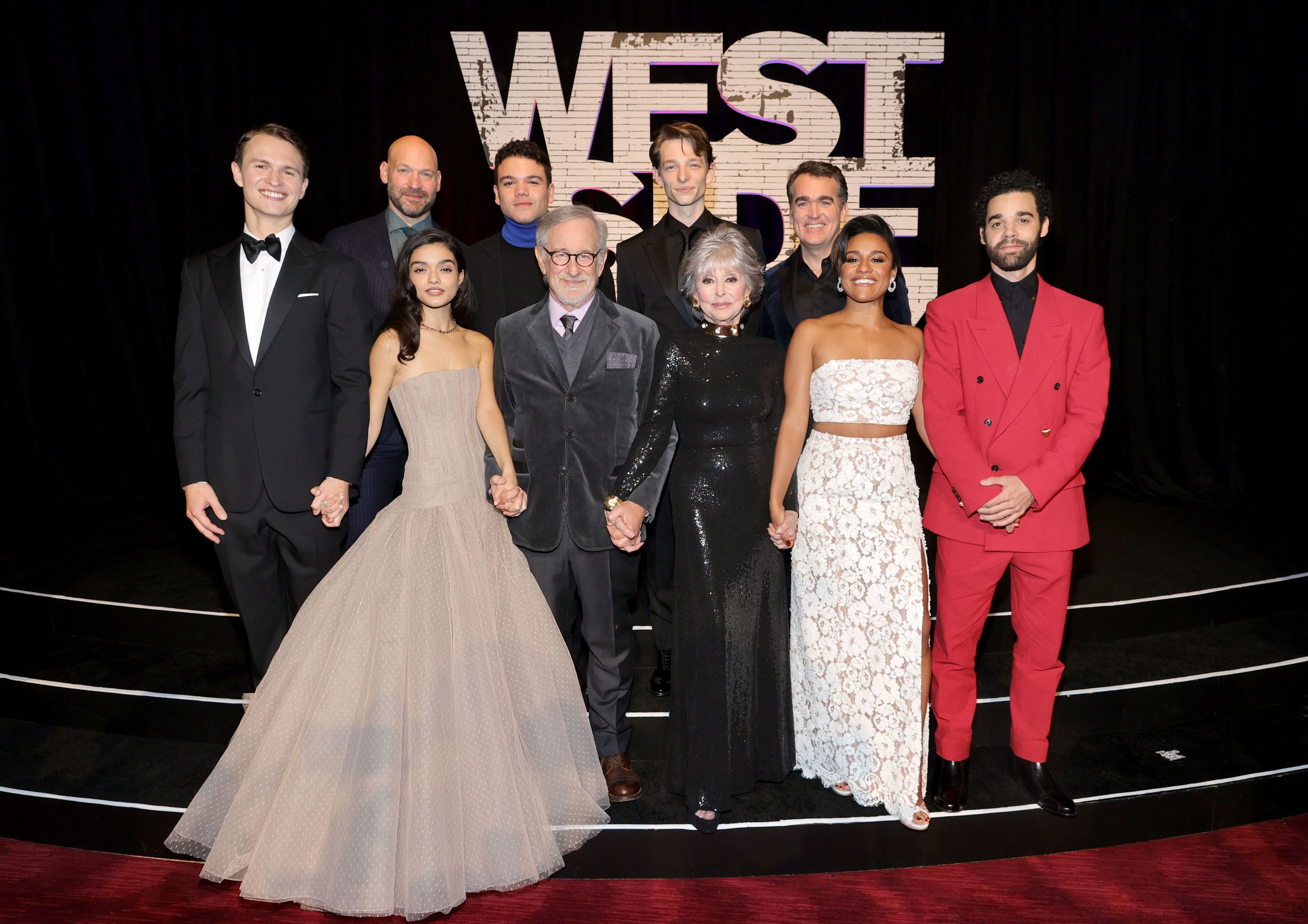 El casting de West Side Story en la premiere de Nueva York.