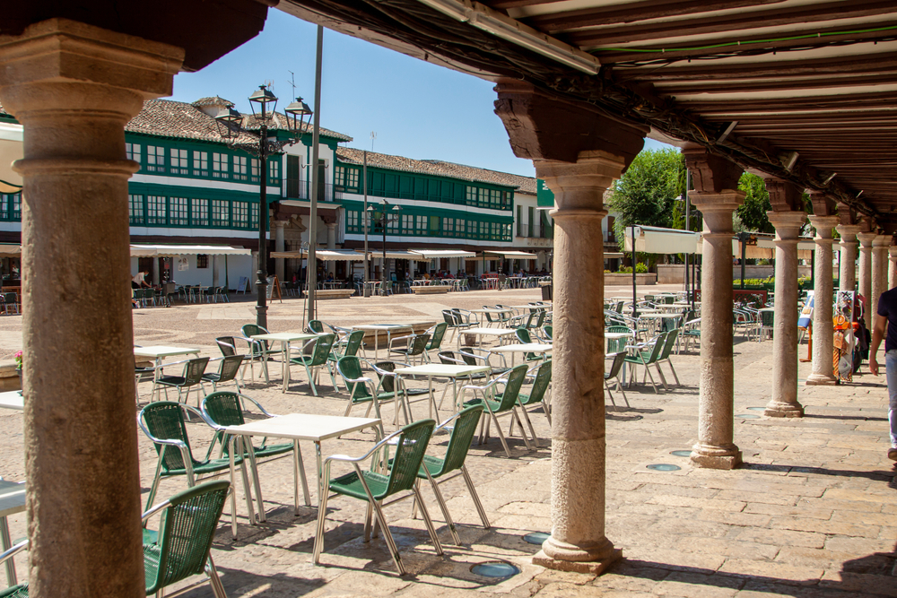 La plaza Mayor de Almagro.