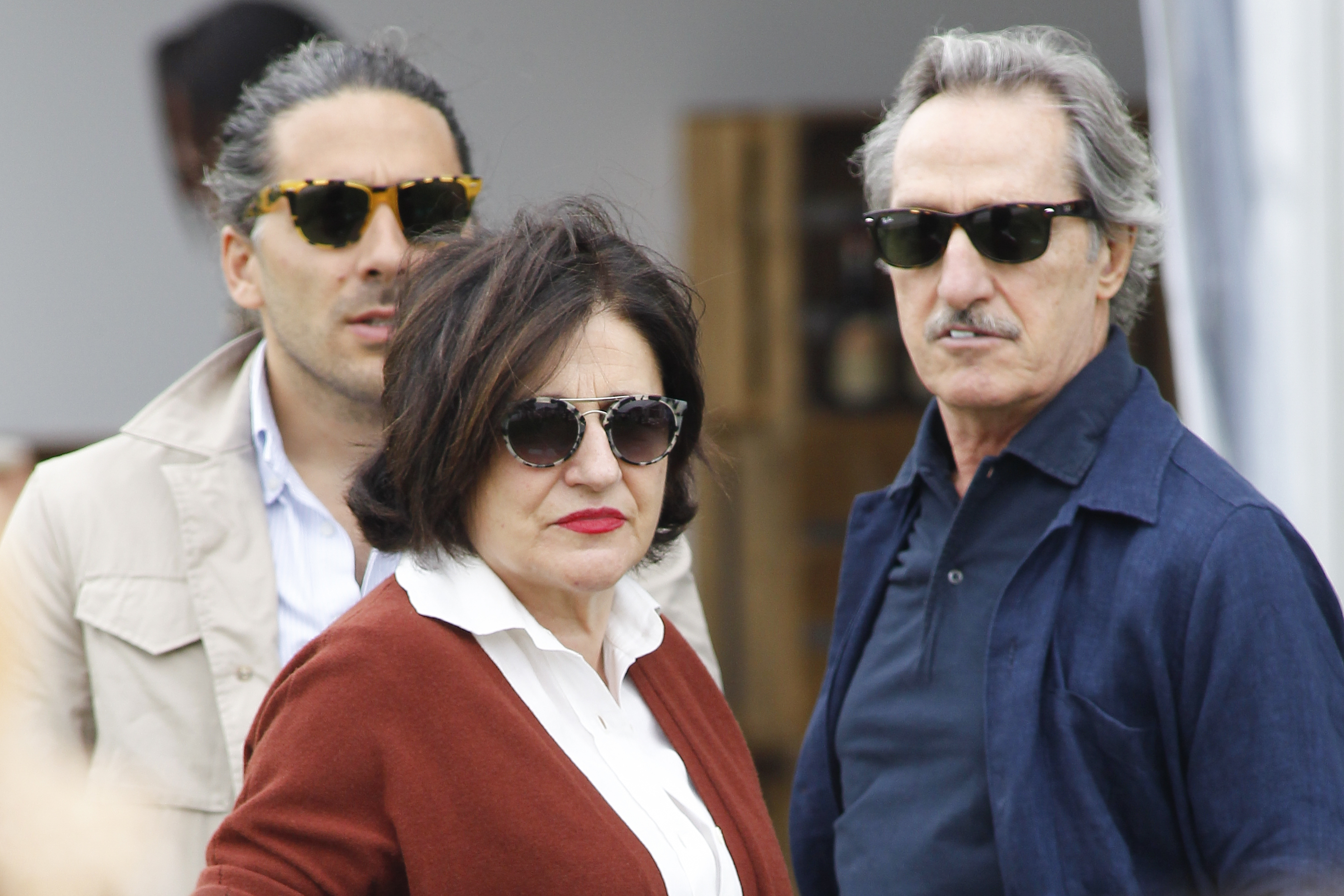 Carlos Torretta con sus padres, Roberto Torretta y Carmen Echevarría.