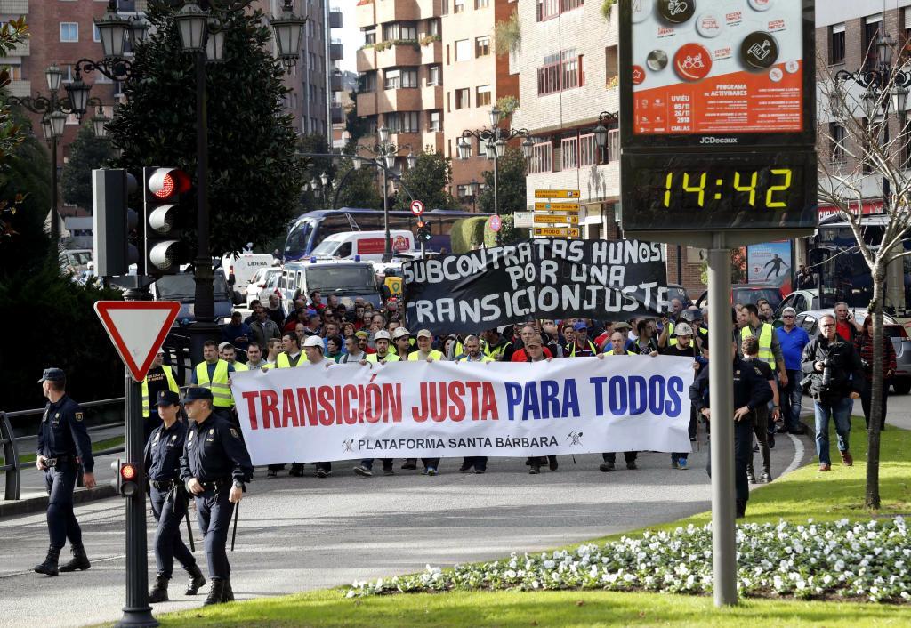 Manifestación de 2018 en Oviedo