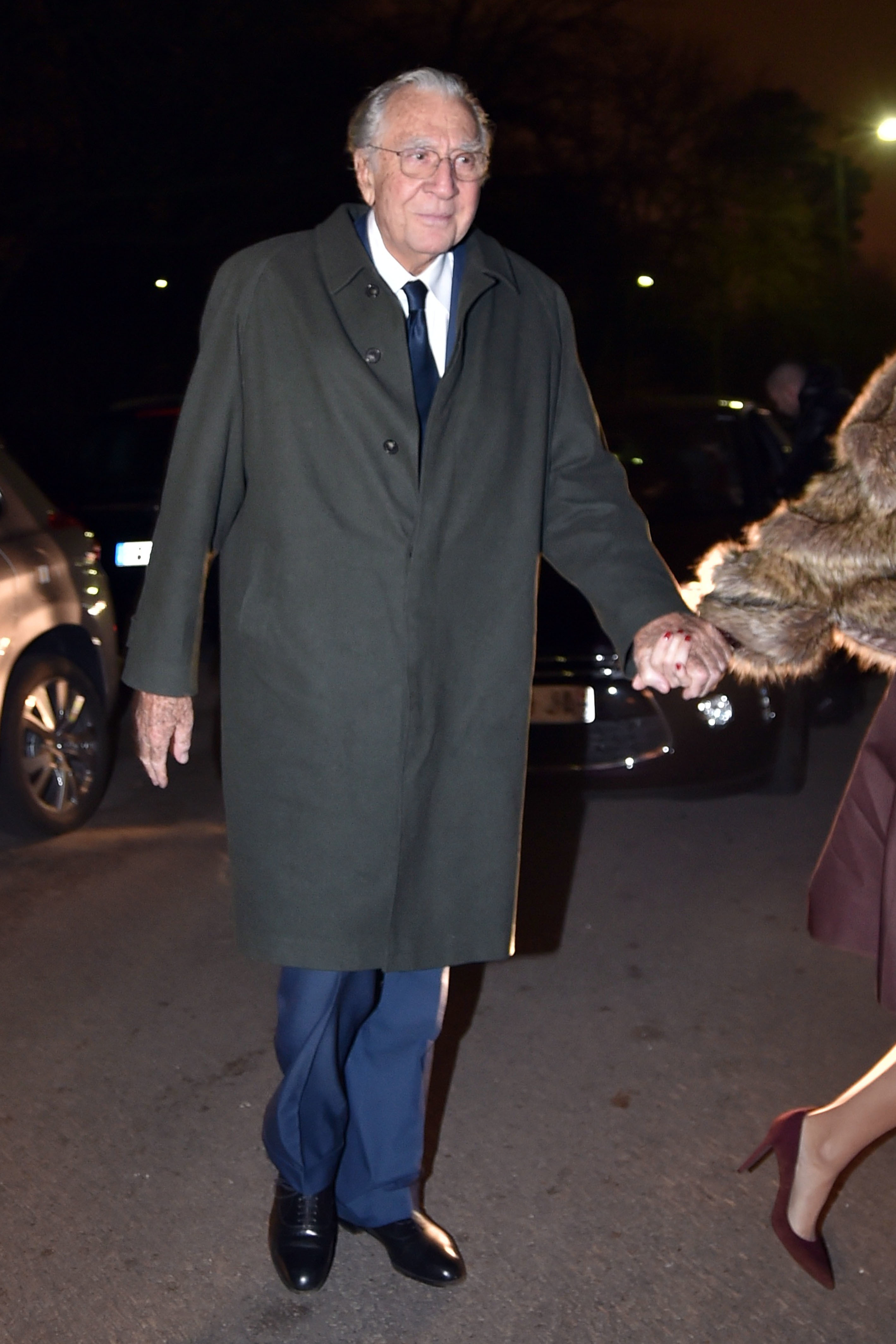 Jean-Marie Rossi, en diciembre de 2015, en la boda de su hija Cynthia.