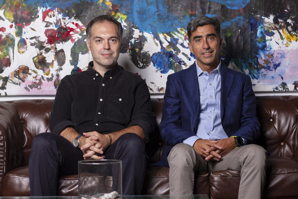 Rafael Gallardo (izquierda) y Jordi Pages, fundadores de Weecover