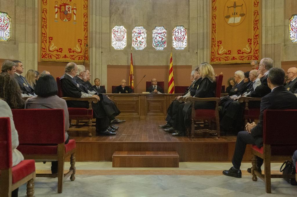 Toma de posesin de jueces, en Barcelona.