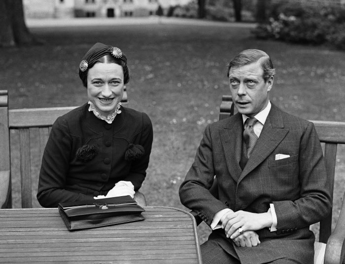 Wallis Simpson y el rey Eduardo VIII, Francia, en mayo de 1937.