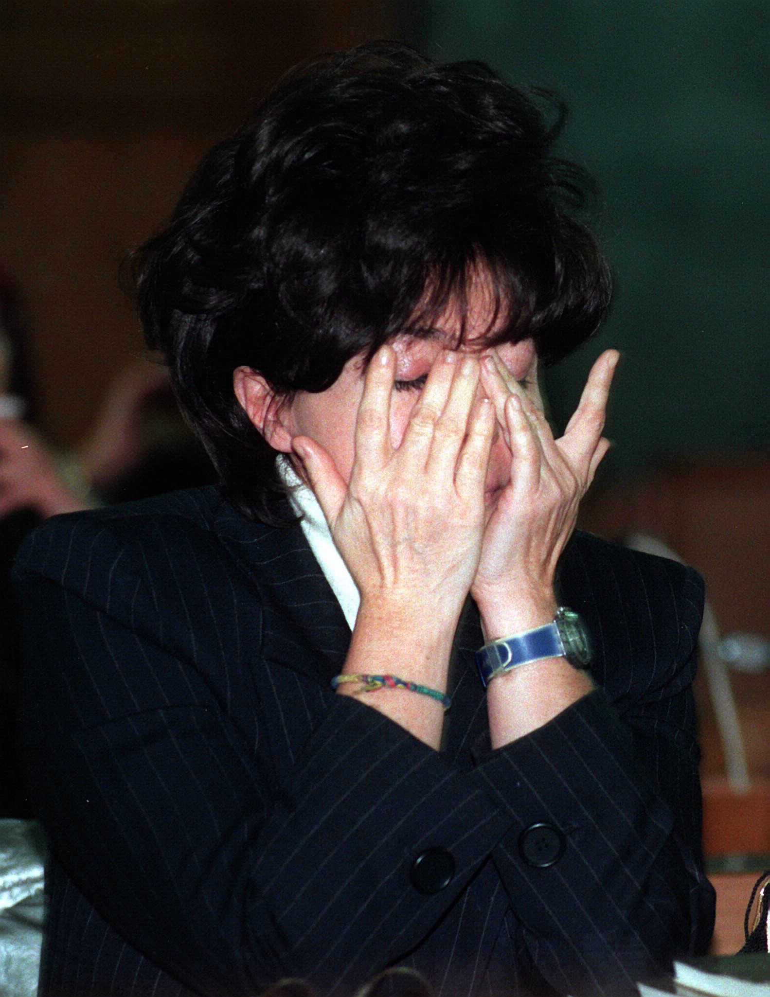 Patrizia Reggiani, en el juicio por el asesinato de su marido, Maurizio Gucci, en el que fue condenada.