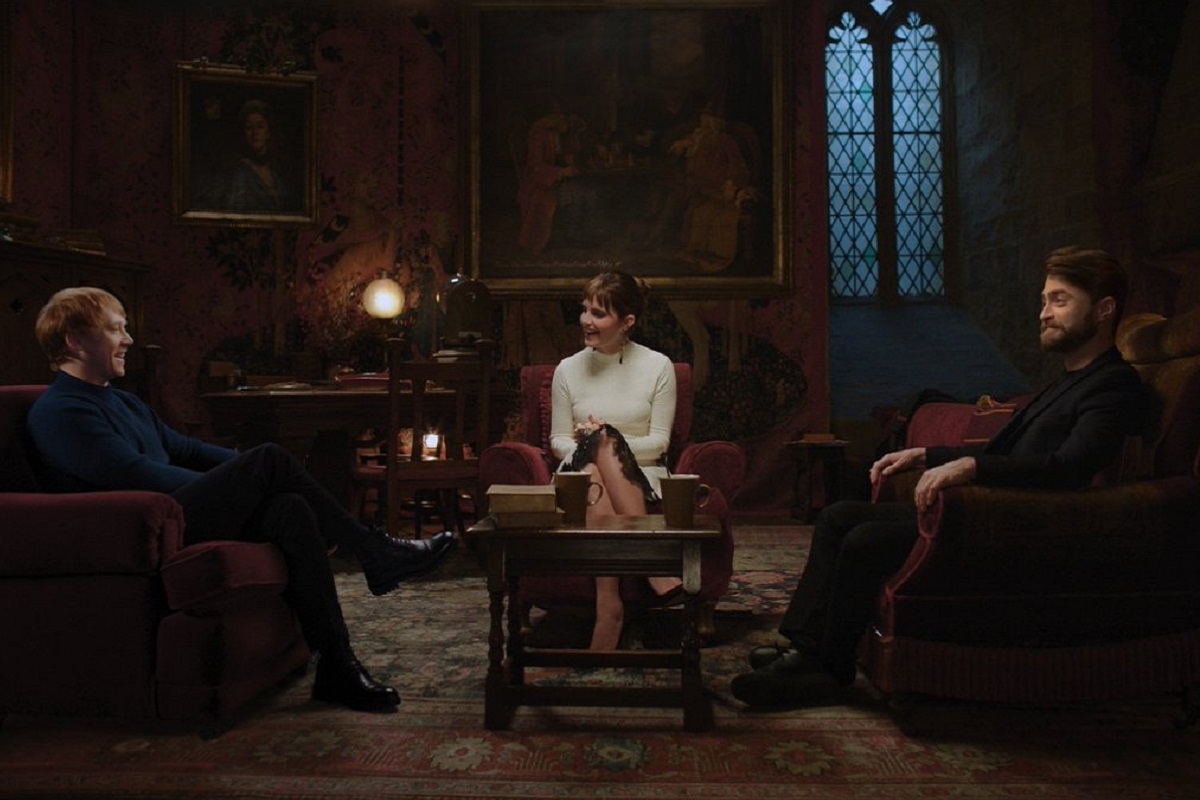 La reaccin de Amazon Prime Video a la primera foto del reencuentro de Harry Potter.