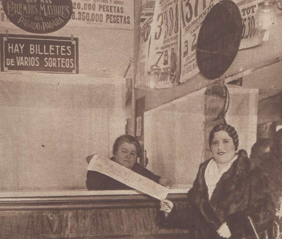 Manuela de Pablo en una imagen tomada en 1930 y publicada en 'Crnica'. BNE.