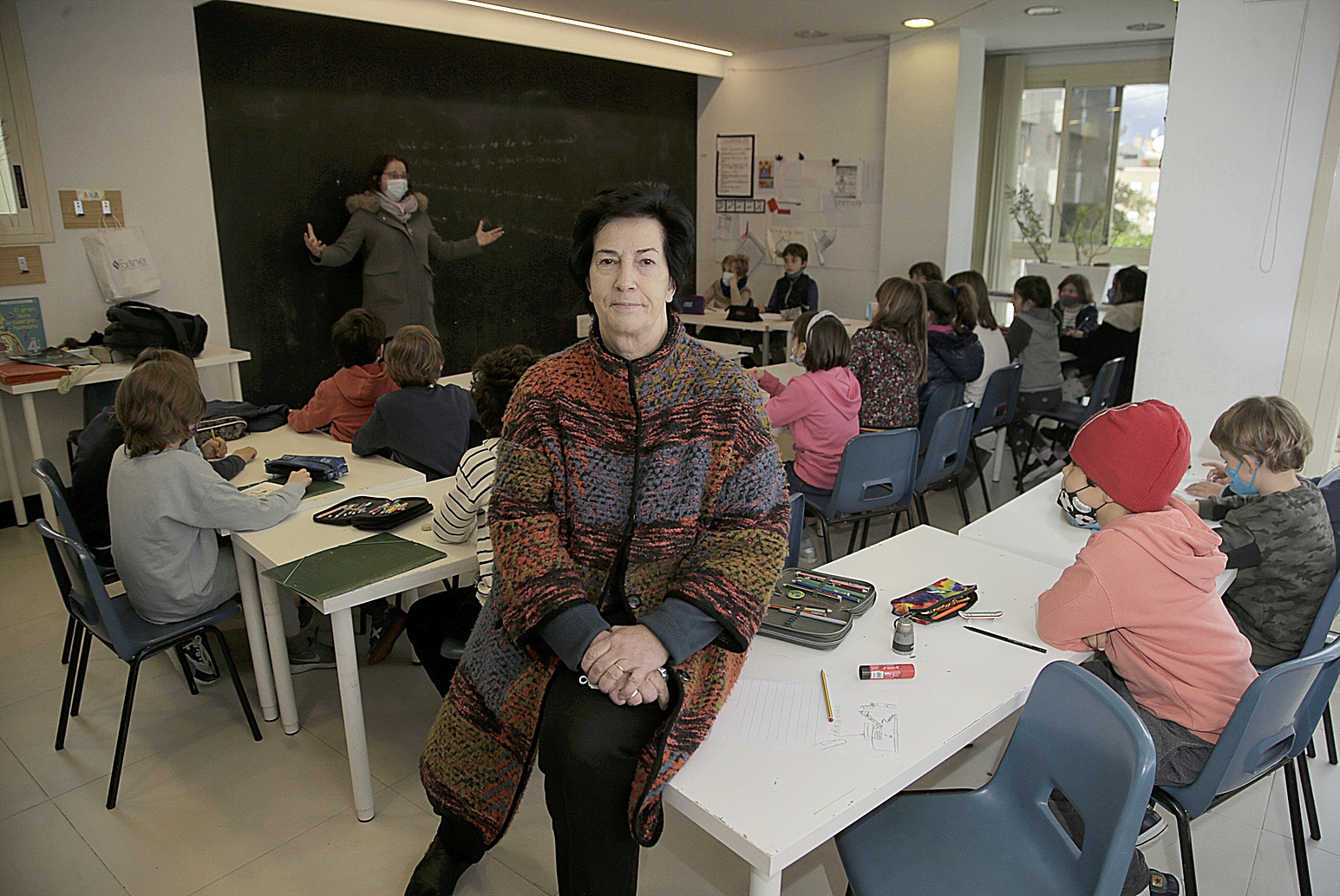 Elena Flórez, directora general del colegio Madrid.
