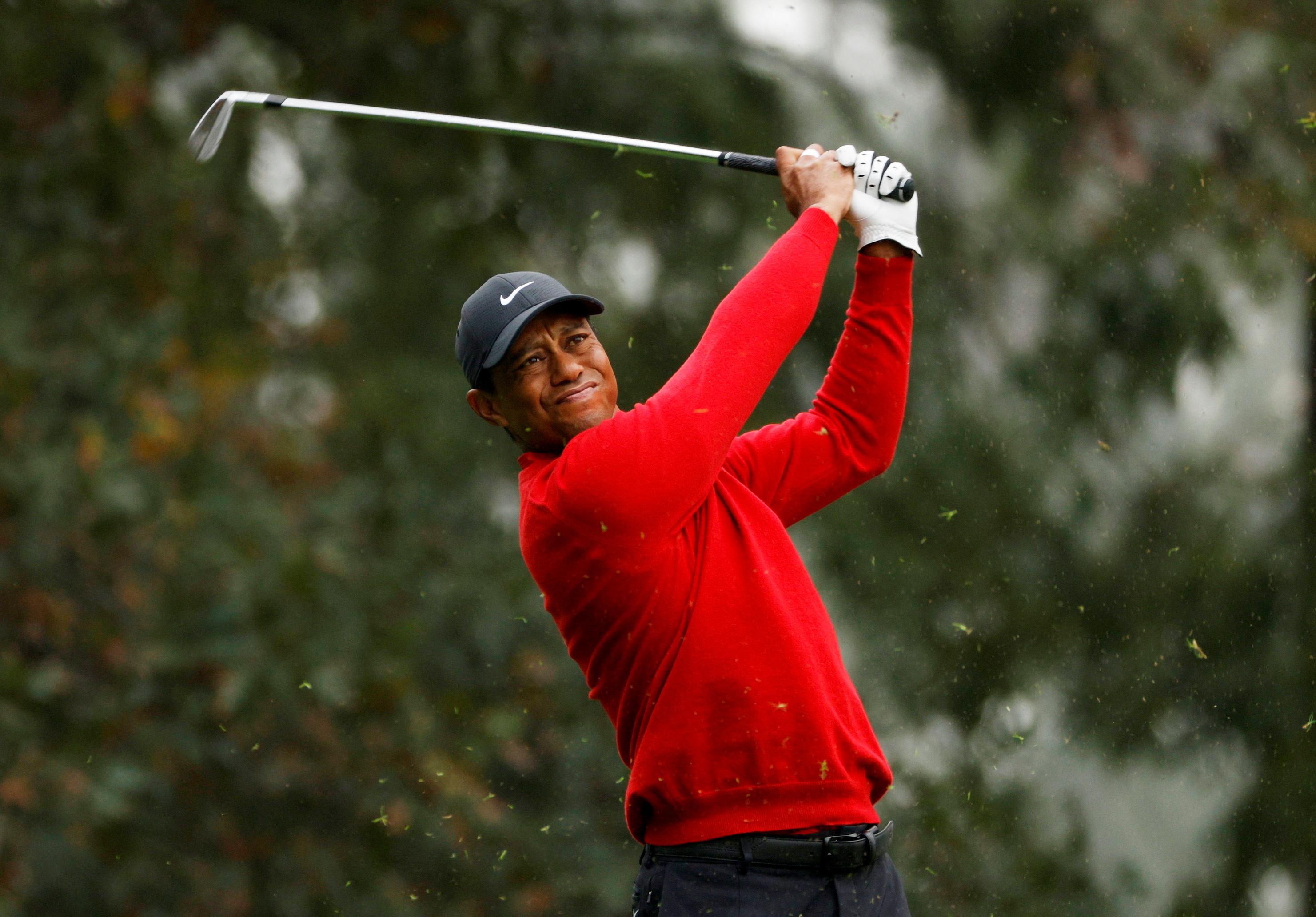 Tiger Woods, durante el Masters de Augusta, en noviembre de 2020.