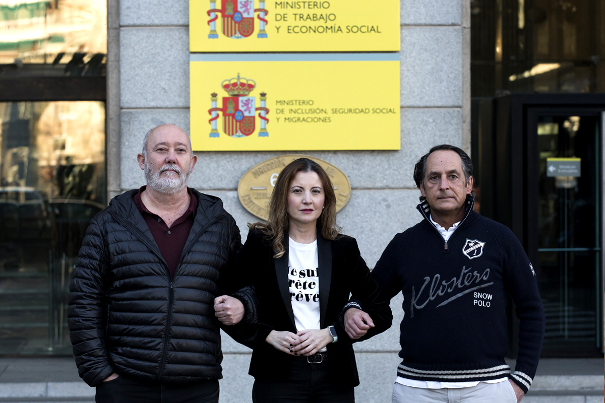 Josetxo Gndara, Ana Ercoreca y Manuel Galdeano.