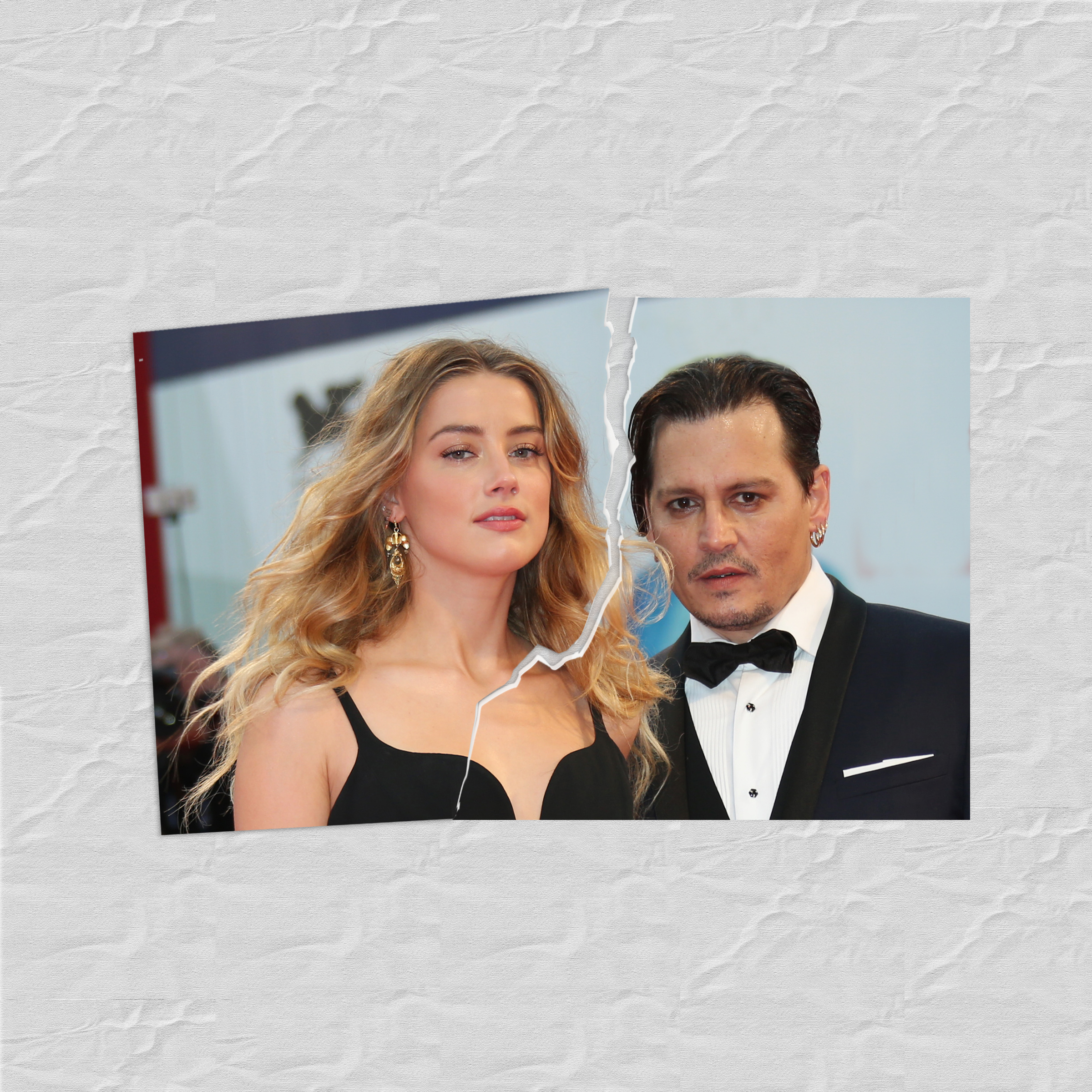Johnny Depp y Amber Heard, una pareja que ya solo se ve en los tribunales.