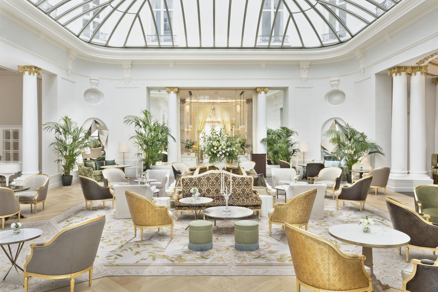 El Palm Court del Mandarin Oriental Ritz Madrid.