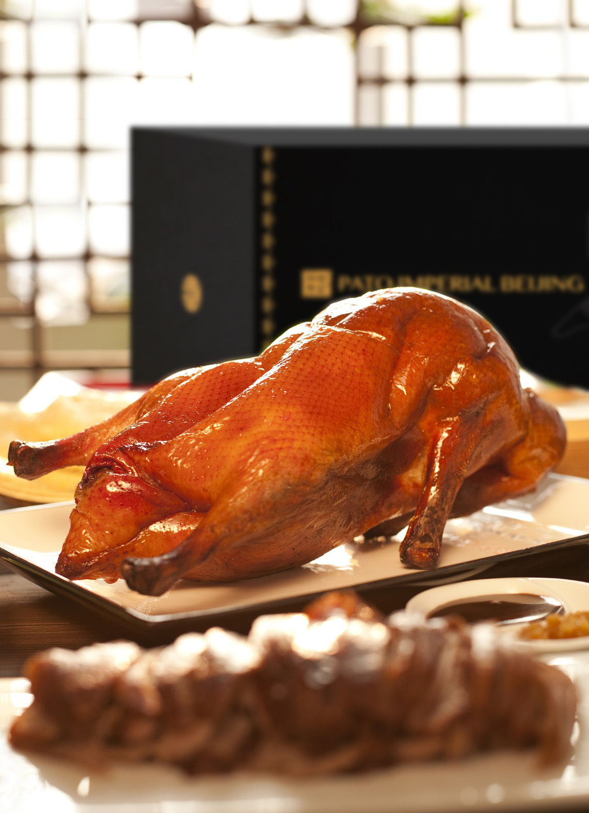 Pato imperial Beijing, en China Crown.