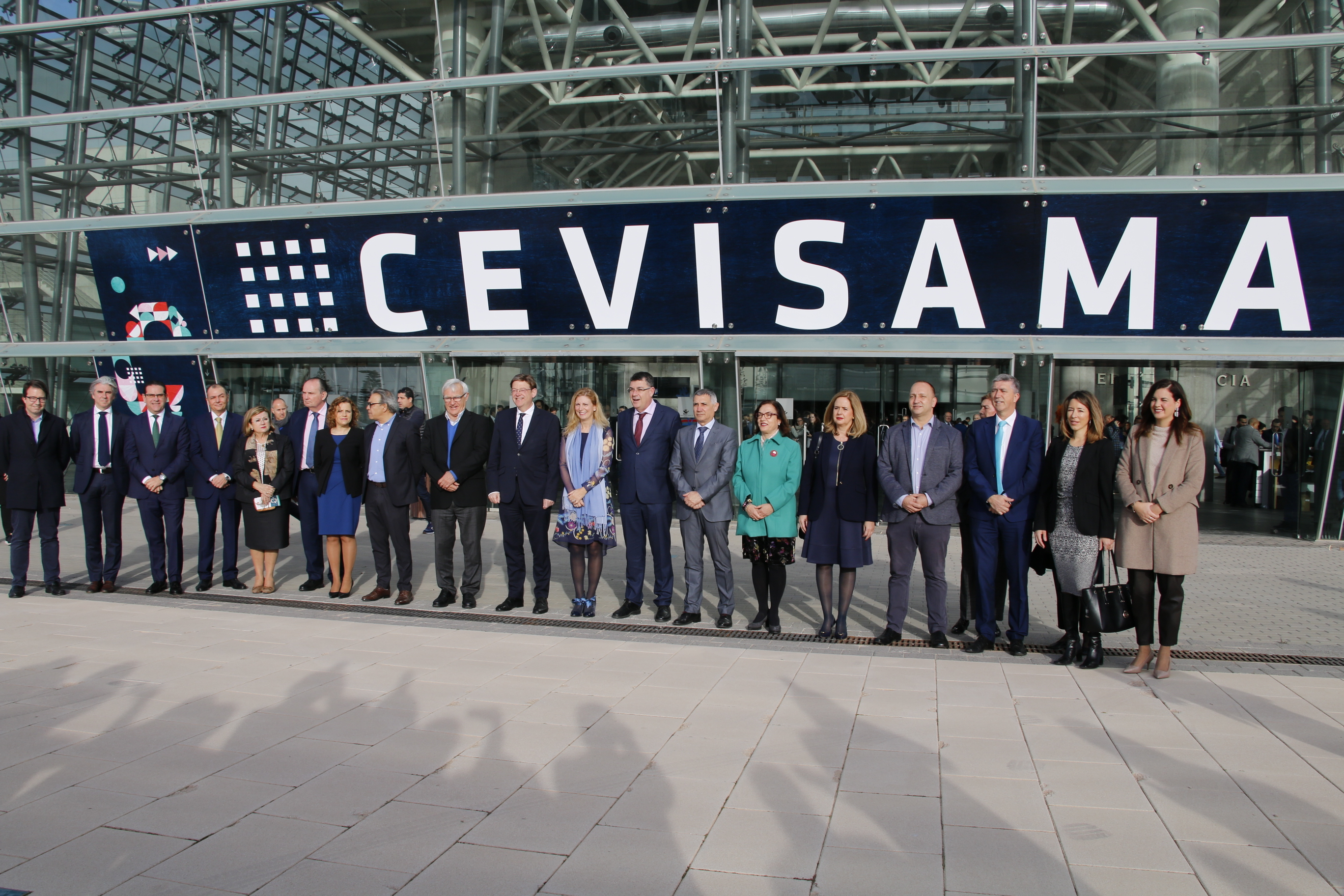 Inauguracin de la ltima Cevisama que se celebr, en febrero de 2020.