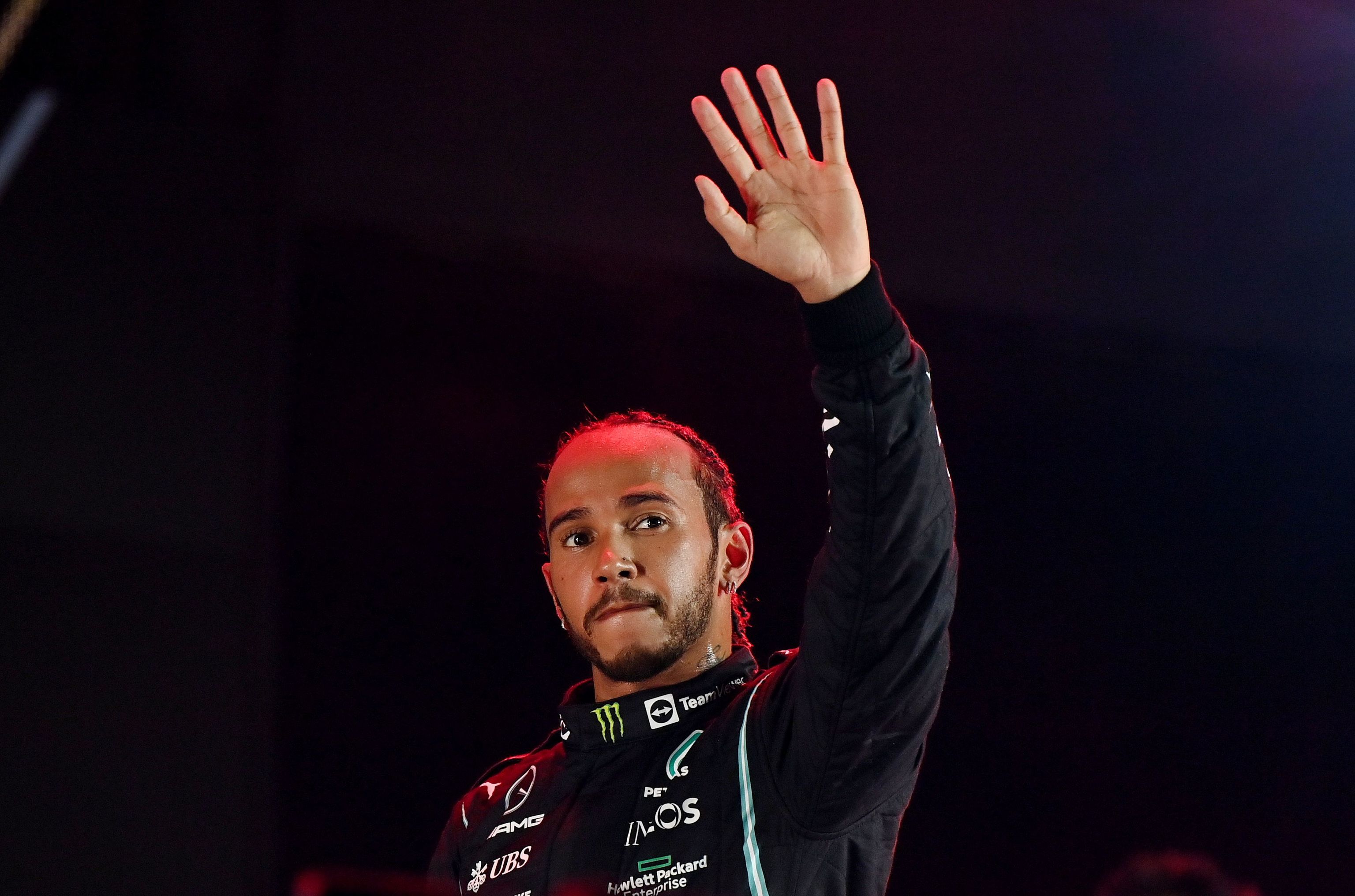 Hamilton, en el GP de Abu Dhabi.