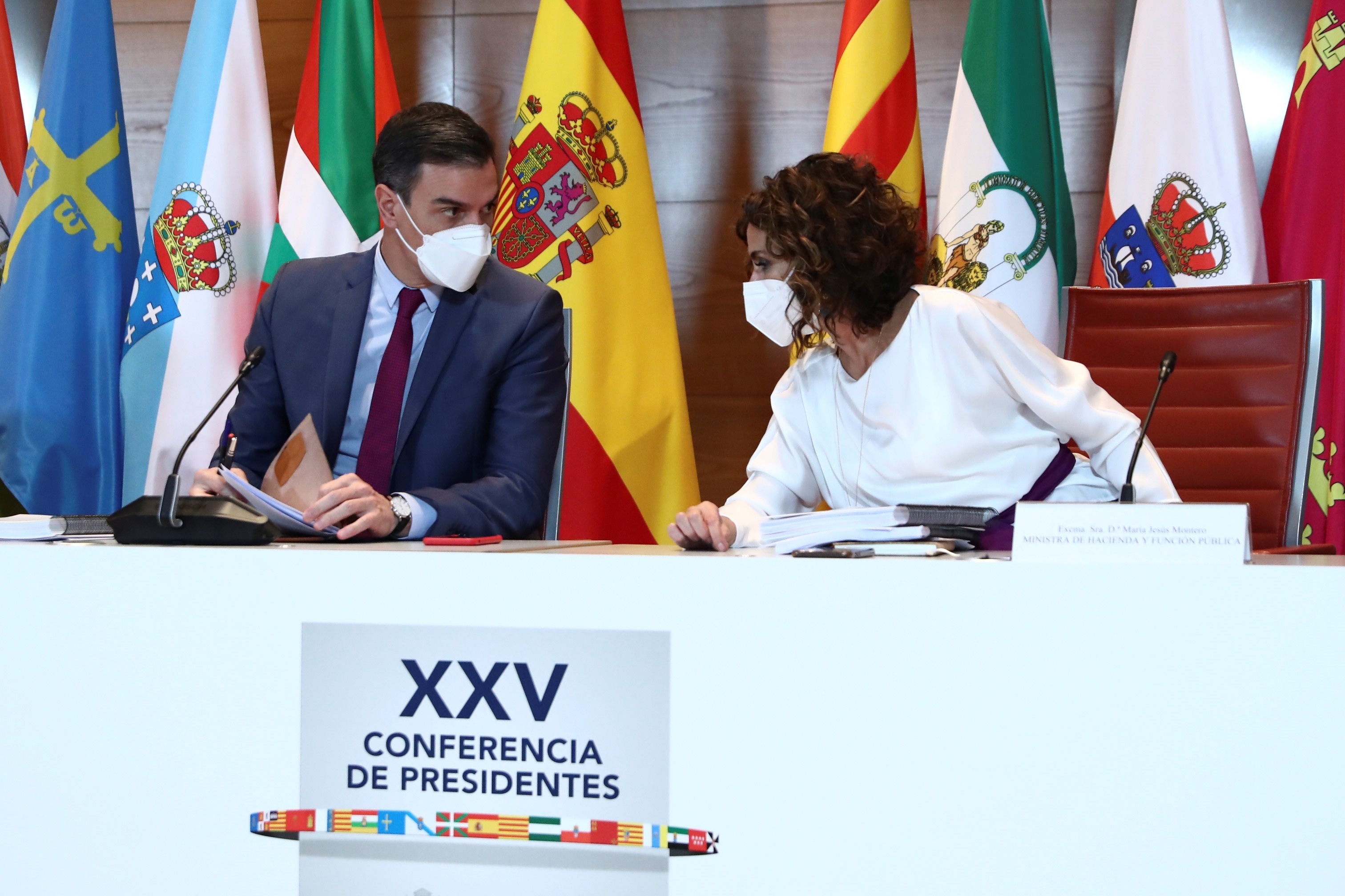 Sánchez y Montero, en la Conferencia de Presidentes