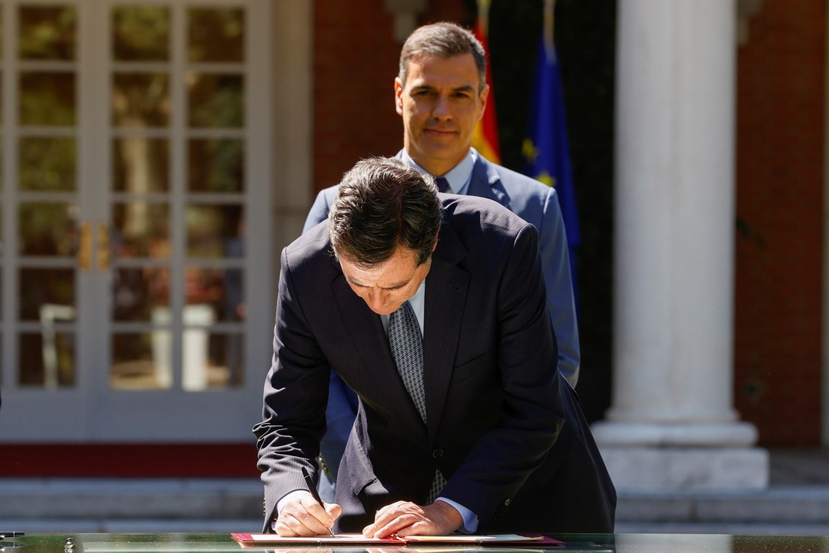 Garamendi rechaza ir a Moncloa a la foto y firma de la reforma laboral ante el riesgo de que sea cambiada en Las Cortes
