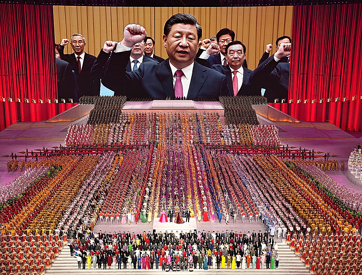 Celebración del centenario del Partido Comunista chino, el pasado junio.