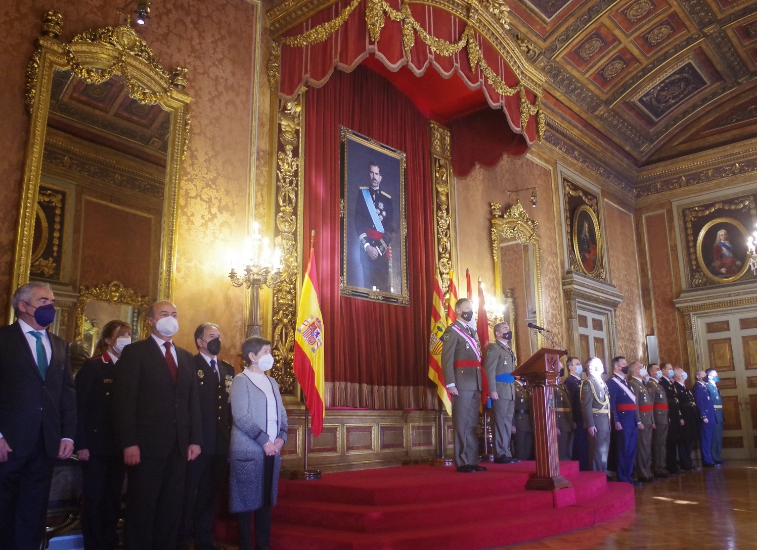 La Pascua Militar en Cataluña vuelve a la normalidad de antes del 'procés'