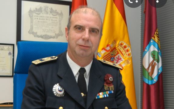 Teodoro Garca, hasta hoy jefe de la Polica Municipal de Madrid.