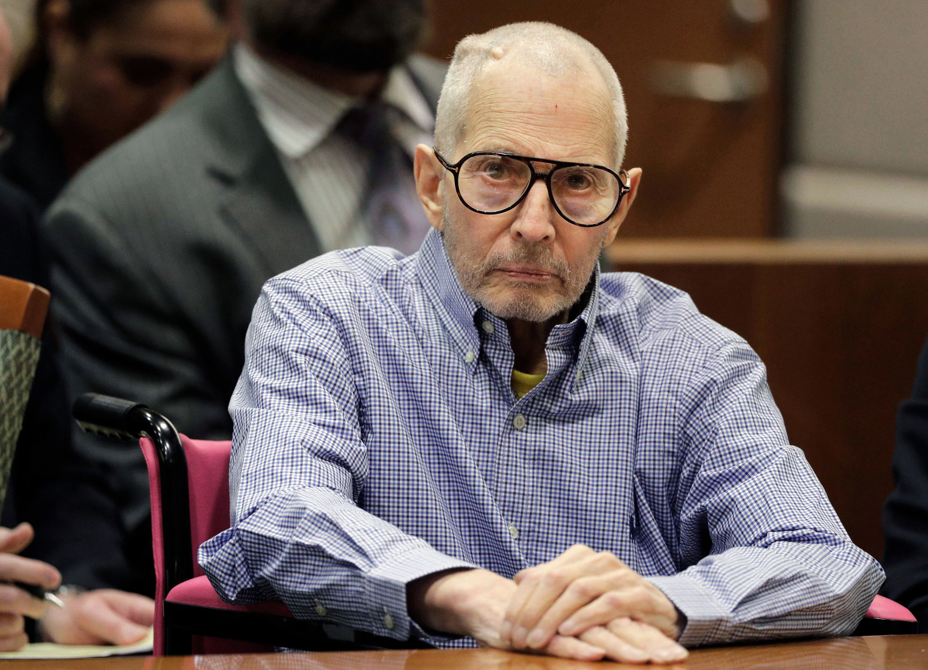 Robert Durst, during the trial.
