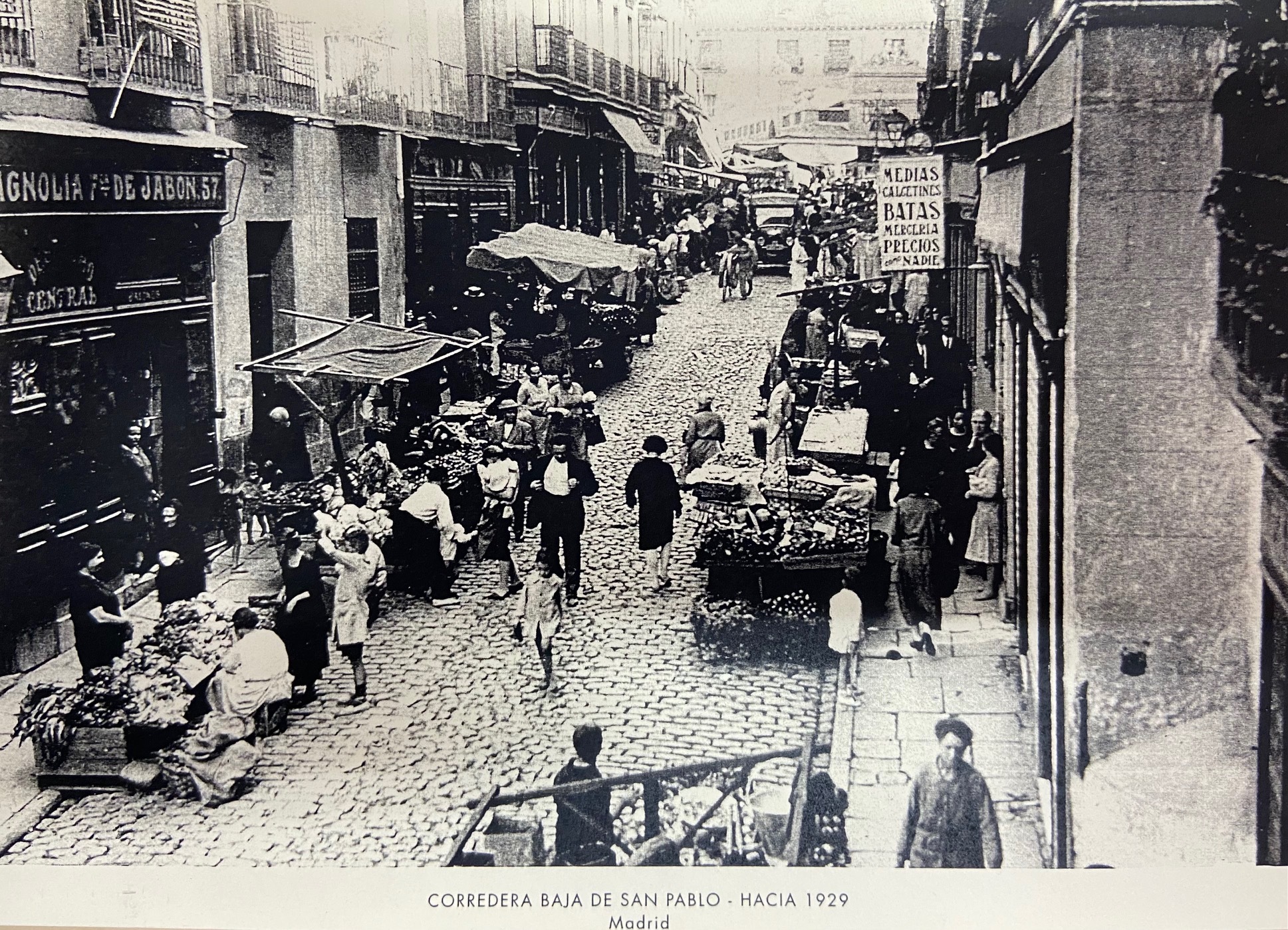 Corredera Baja de San Pablo, 1929.