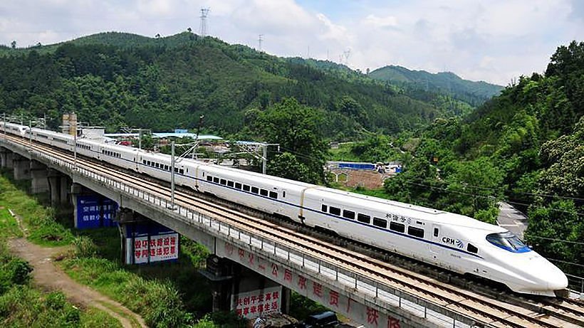 Tren de Laos-China Railway Company Limited.