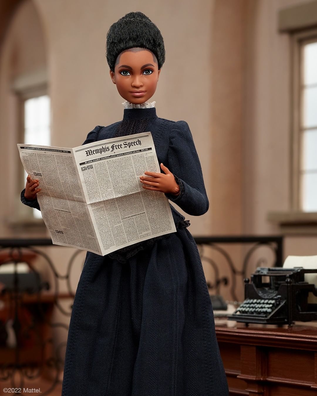 Barbie vuelve a sorprender con su nueva muñeca de colección, la periodista negra Ida B. Wells