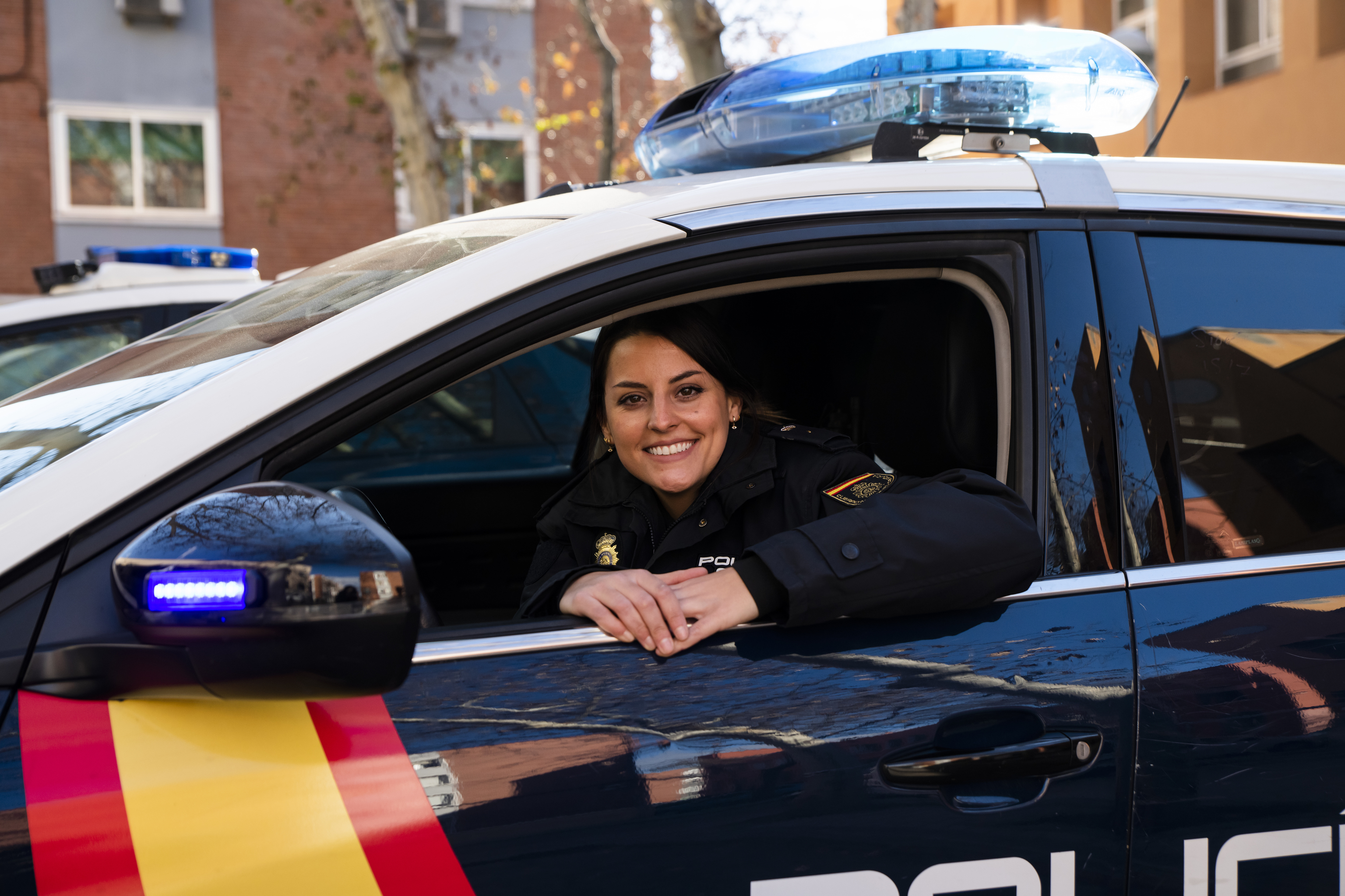 Cristina Morales, de reportera a agente de Polica