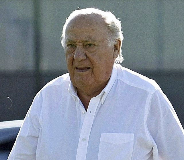 Amancio Ortega, fundador del Grupo Inditex, en una imagen de archivo.