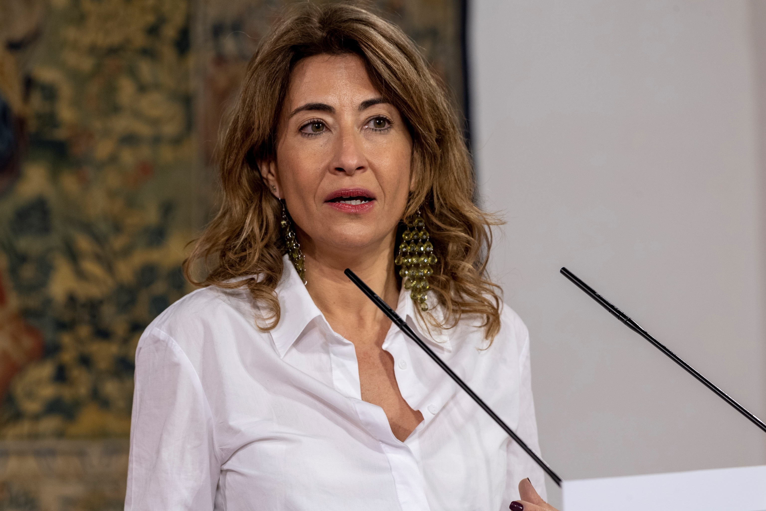 La ministra de Transportes, Movilidad y Agenda Urbana, Raquel Sánchez.