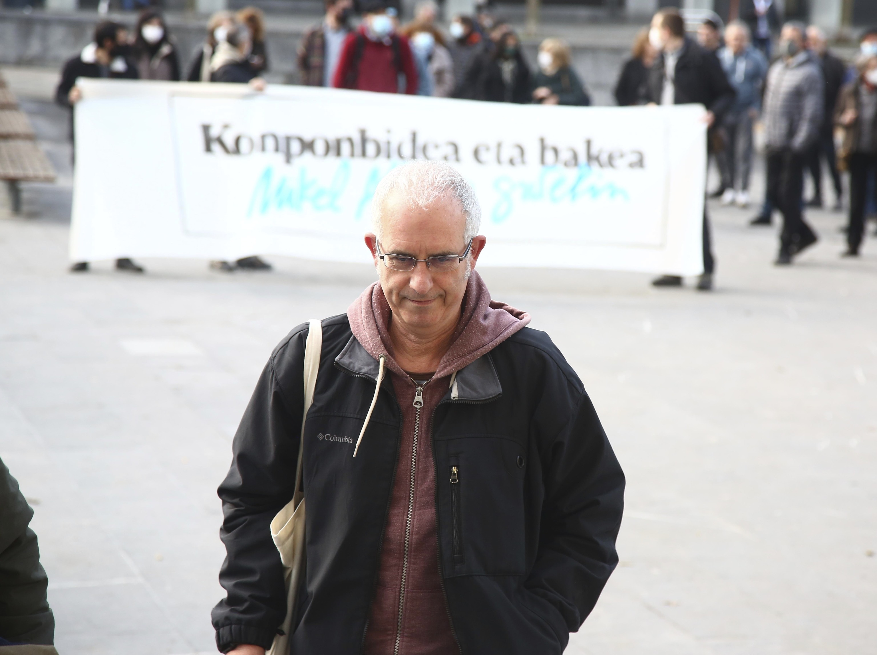 Mikel Antza, el pasado mes de diciembre, en Bilbao.