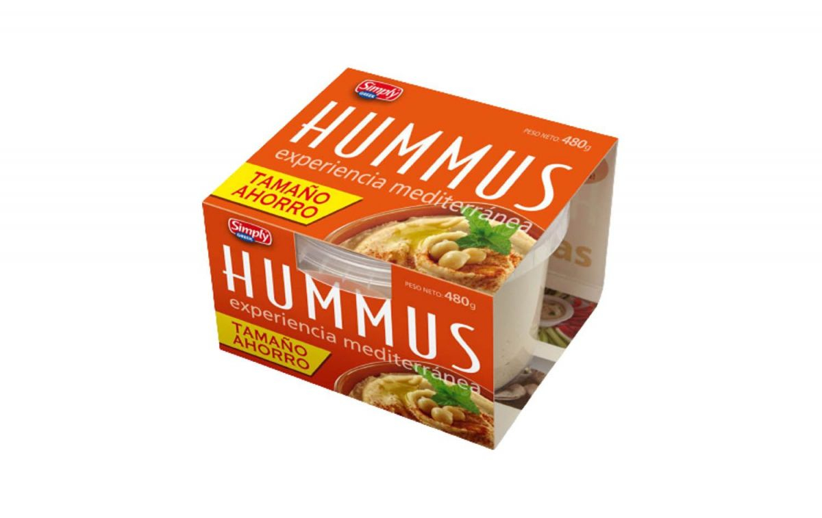 El humus de 480 gramos de Mercadona.