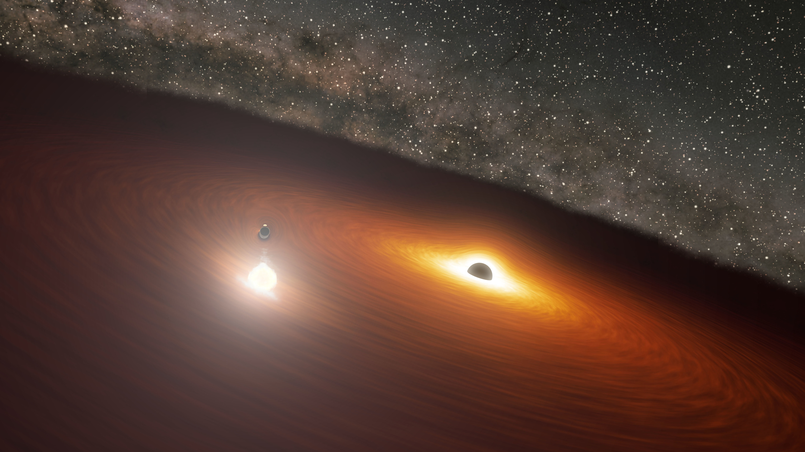 La imagen con mayor resolucin de la galaxia OJ 287 sugiere que alberga un agujero negro supermasivo binario